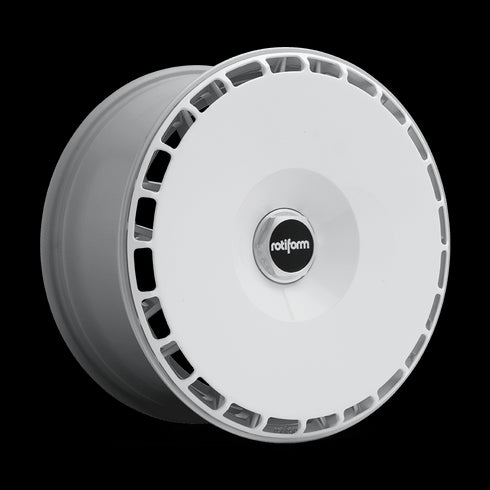 Rotiform 19" AeroDisc - Gloss White - IDB WA
